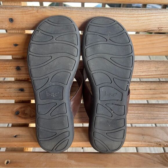 b.o.c. Brown Leather Thong Sandals – Women’s Size 7.5 - Picture 11 of 11